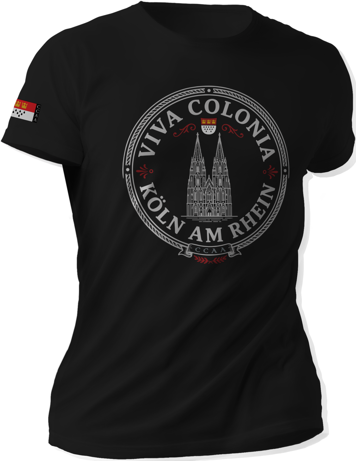 Köln-Shirt »1948« | Unisex Rot-Weiß | Im Köln Shop online kaufen